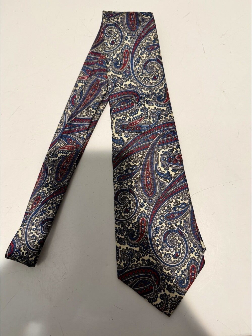Claybrooke Paisley Tie Mens Work Night Out Dressed Up Style Fit